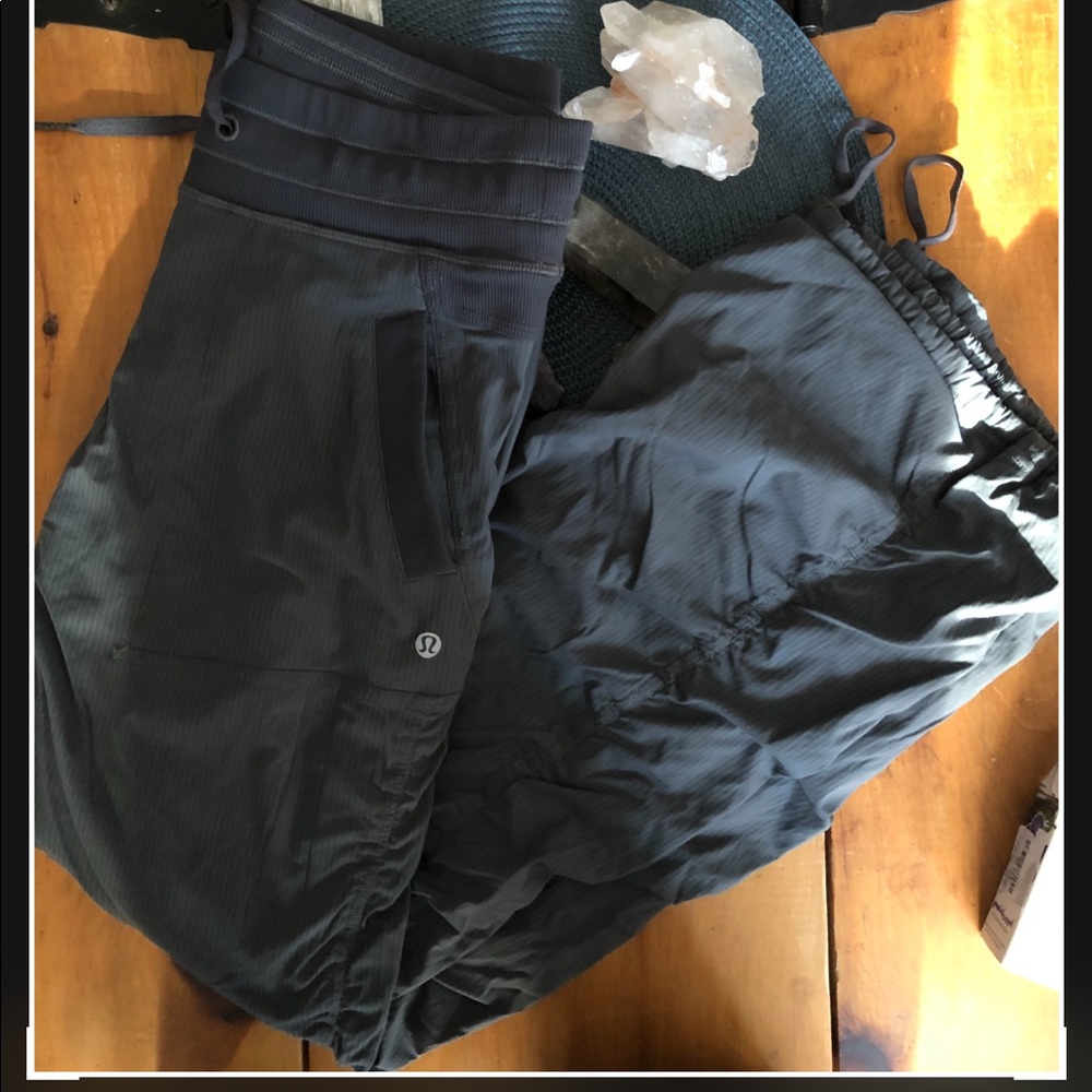 Dance studio pants lined